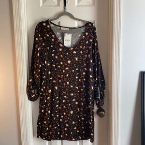 Cheetah Print Dress NWT